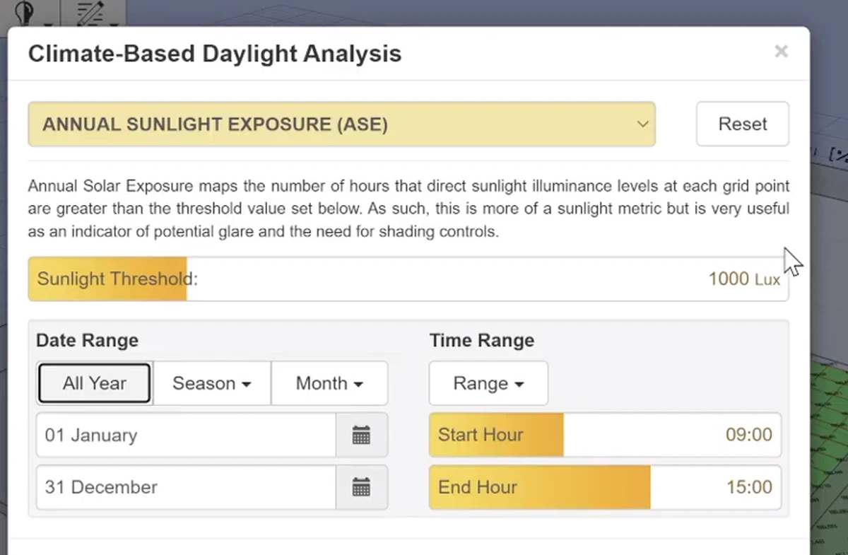 Annual Sunlight Exposure